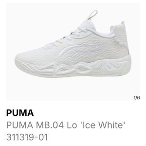 PUMA MB.04 Lo 'Ice White' Sneakers